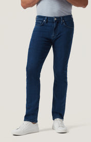 Courage Straight Leg Jeans in Night Blue Urban