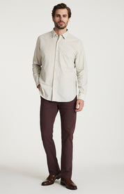 Corduroy Pocket Shirt in Beige