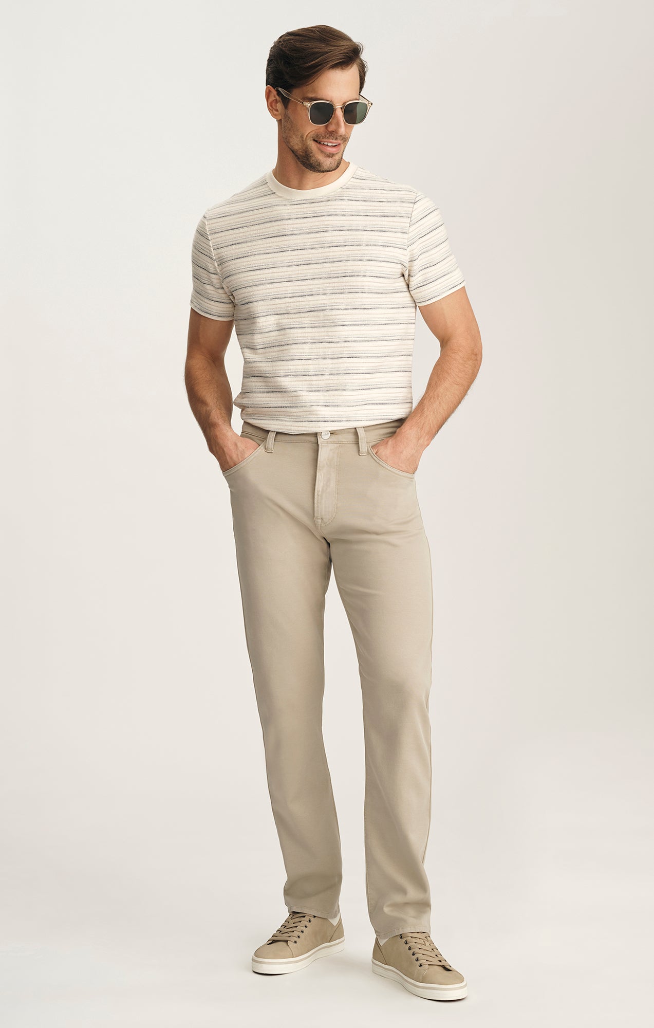Courage Straight Leg Pants In Cashmere Cloud Luxe