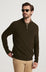 Cashmere Quarter Zip Sweater In Khaki