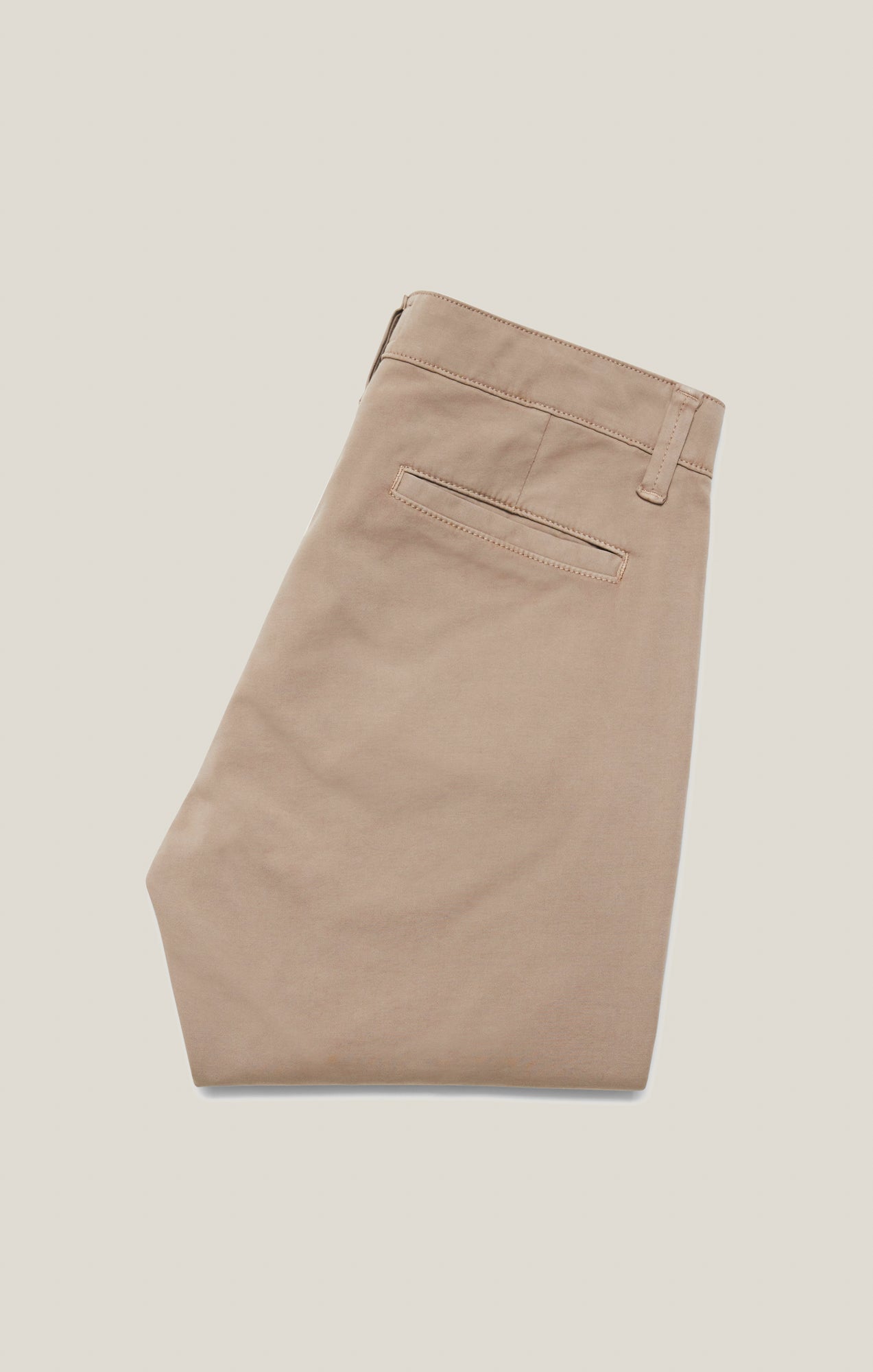 Verona Slim Leg Chino Pants in Vintage Khaki High Flyer