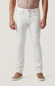 Courage Straight Leg Jeans in White Urban