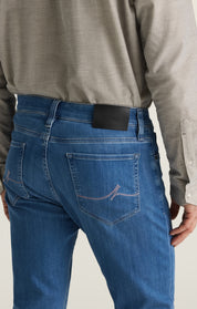 Courage Straight Leg Jeans in Light Brushed Urban