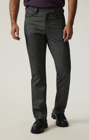 Charisma Relaxed Straight Pants in Grey Elite