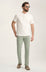 Charisma Relaxed Straight Pants In Iceberg Green Twill