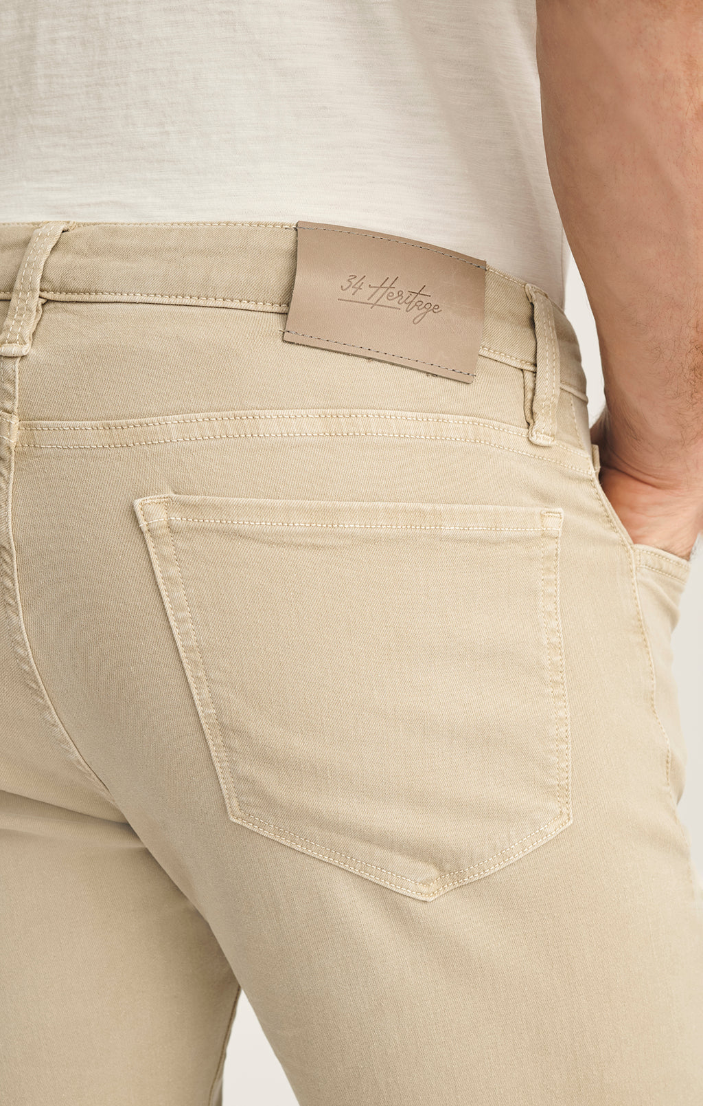 Courage Straight Leg Pants In Sand Colored Urban