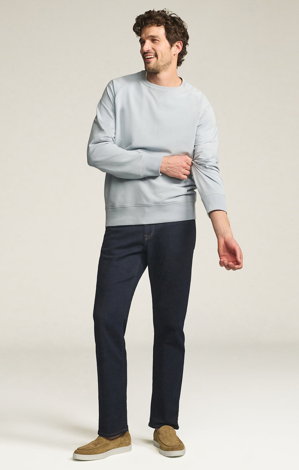 Charisma Relaxed Straight Jeans in Rinse Organic Ultra