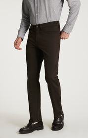 Charisma Relaxed Straight Commuter Pants in Brown