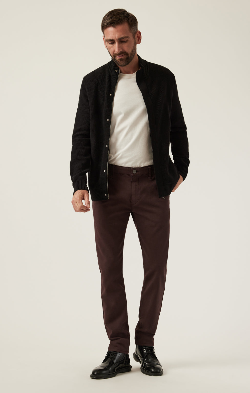 34 Heritage Men's Verona Slim Fit Chinos - Brown