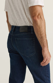 Charisma Relaxed Straight Jeans in Rinse Brushed Aerodenim