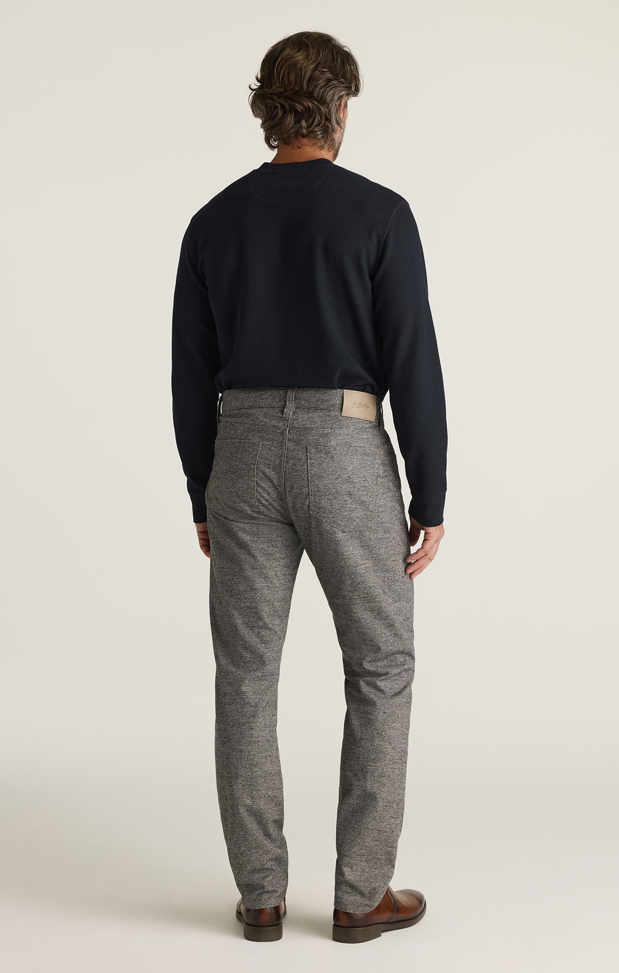 Courage Straight Leg Pants in Cloud Weave