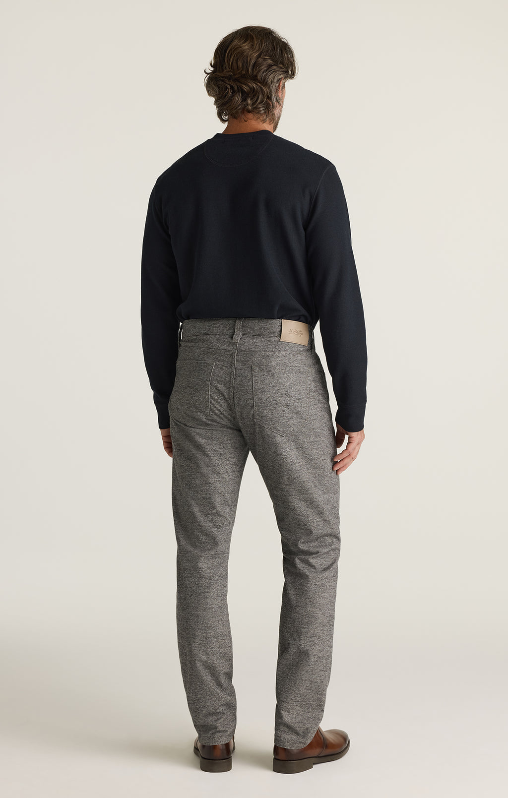 Courage Straight Leg Pants in Cloud Weave