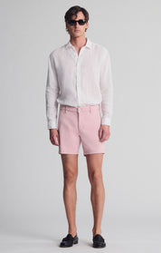 Hampton Shorts in Pink Twill