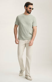 Courage Straight Leg Pants In Bone Coolmax