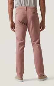 Verona Slim Leg Chino in Rose High Flyer