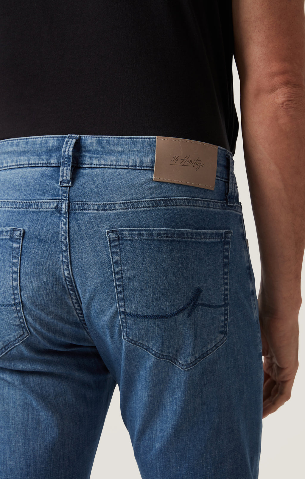 Charisma Relaxed Straight Jeans in Dark Blue Kona