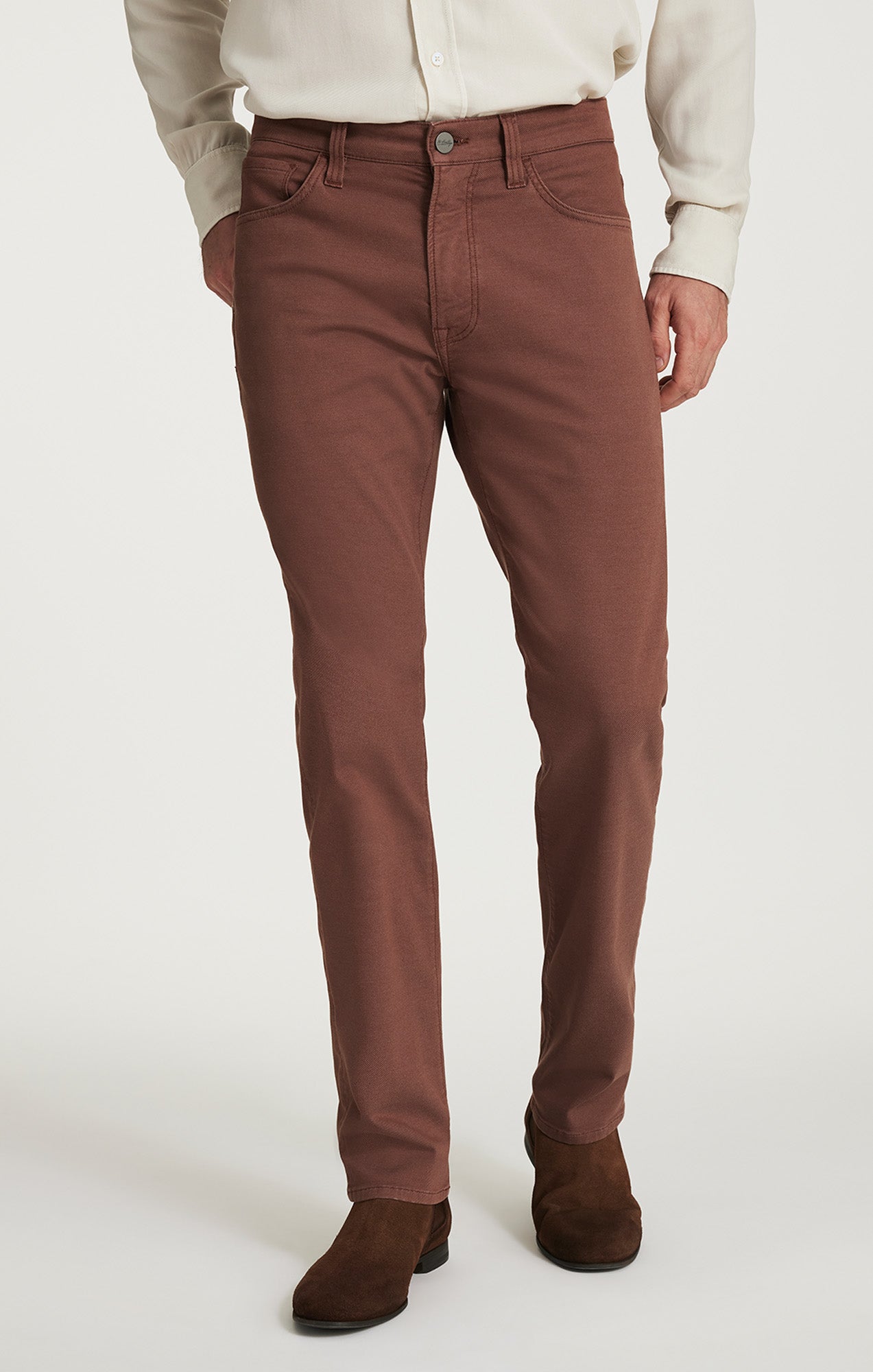 Courage Straight Leg Pants In Cappuccino Coolmax