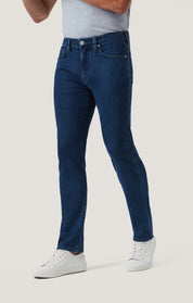 Courage Straight Leg Jeans in Night Blue Urban