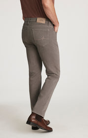 Courage Straight Leg Pants in Dove Grey Diagonal