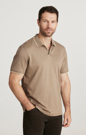 Riviera Polo Shirt in Brindle