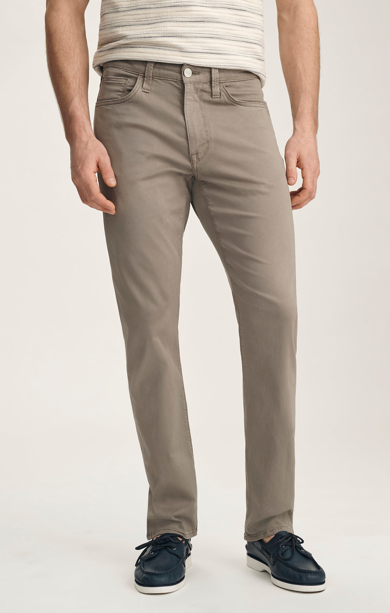 Courage Straight Leg Pants In Driftwood Twill