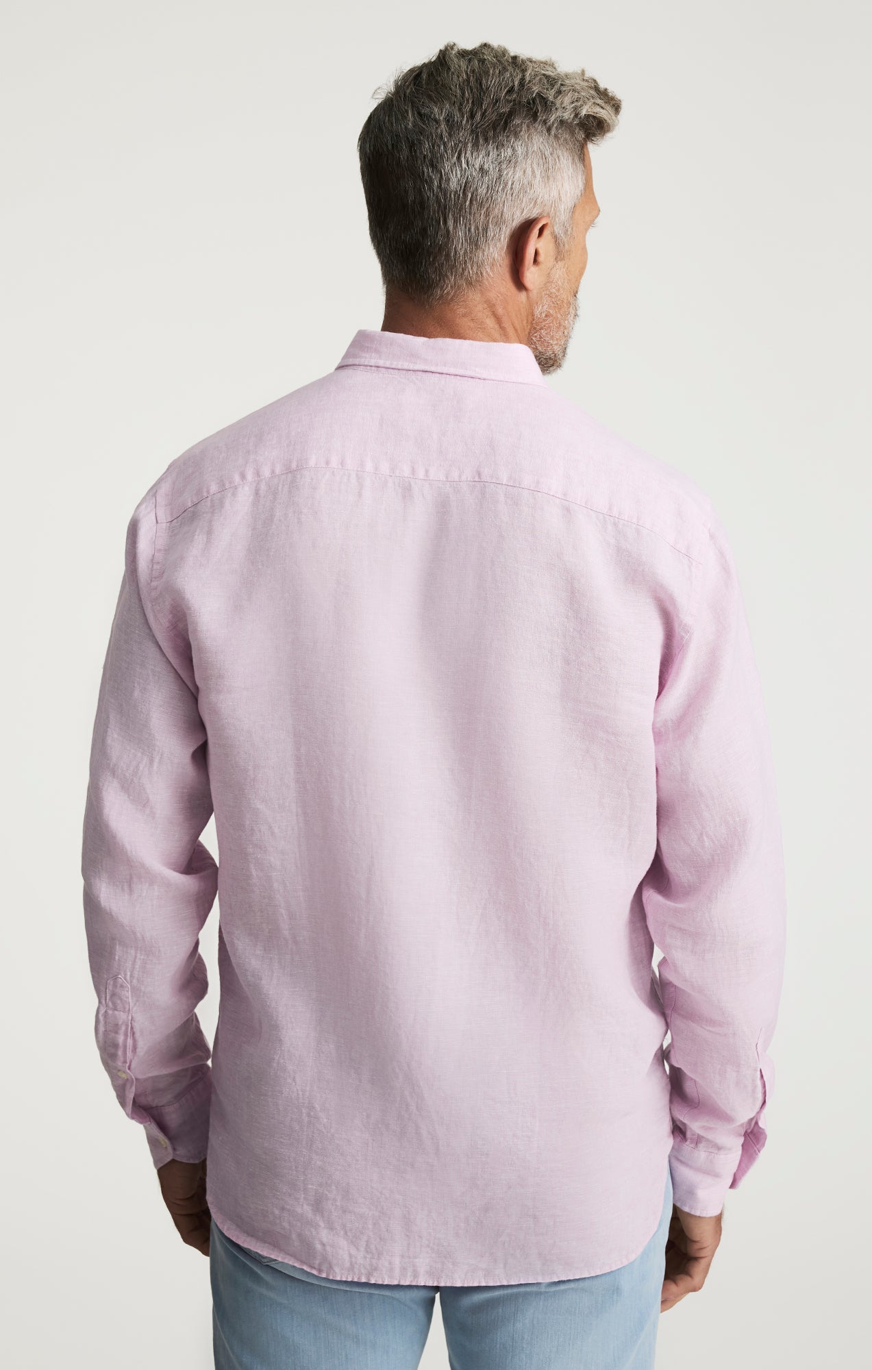 Linen Shirt In Lilac