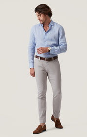 Verona Slim Leg Chino in Grey High Flyer