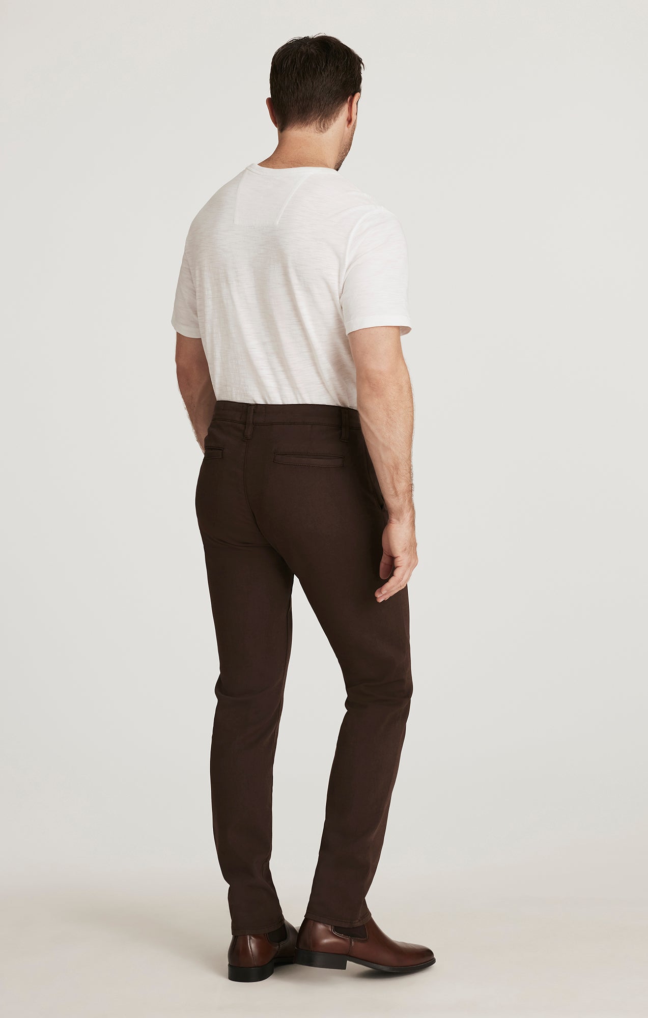 34 Heritage Men's Verona Straight Leg Chinos in Syrup High Flyer