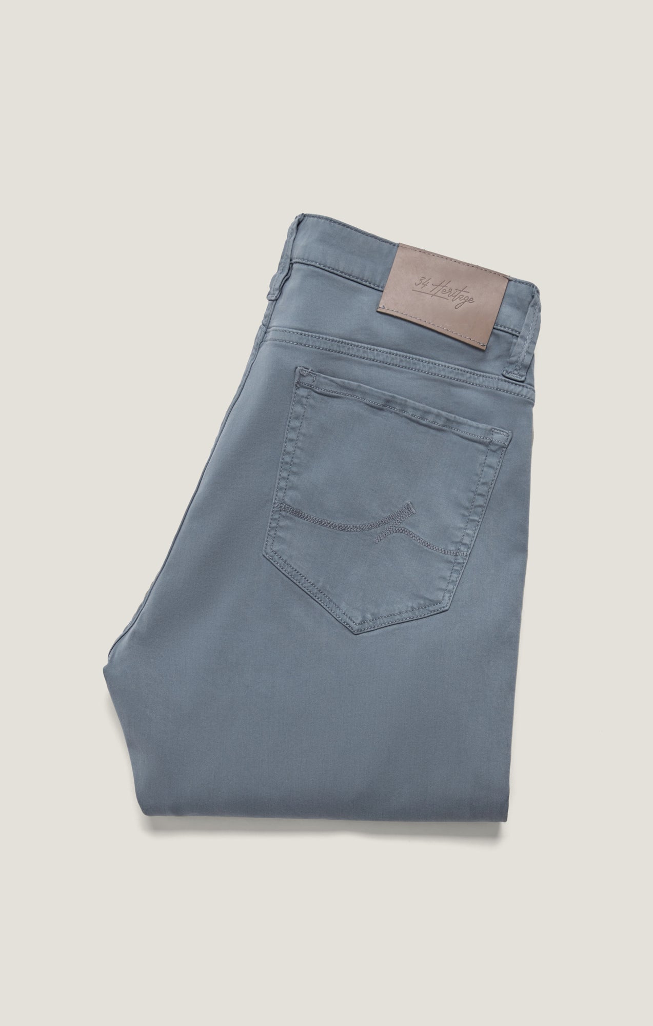 Courage Straight Leg Pants in Alloy Twill