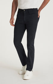 Courage Straight Leg Pants in Navy Herringbone