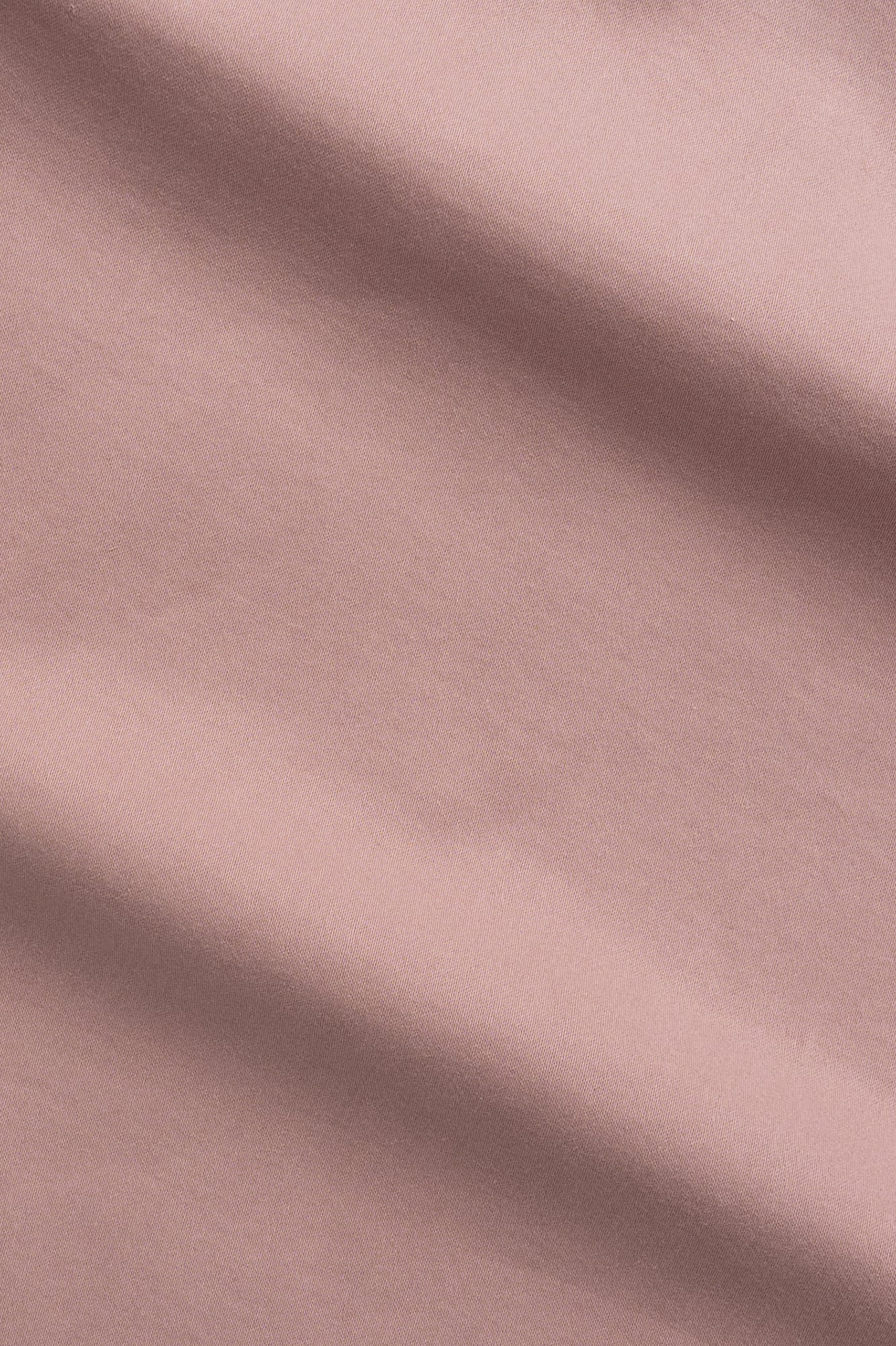 Courage Straight Leg Pants In Pink Twill