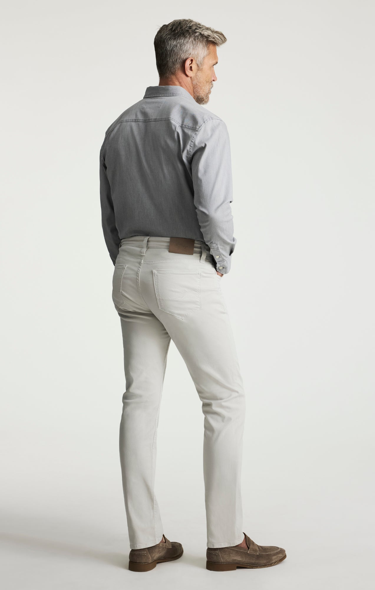 Courage Straight Leg Pants In Glacier Twill