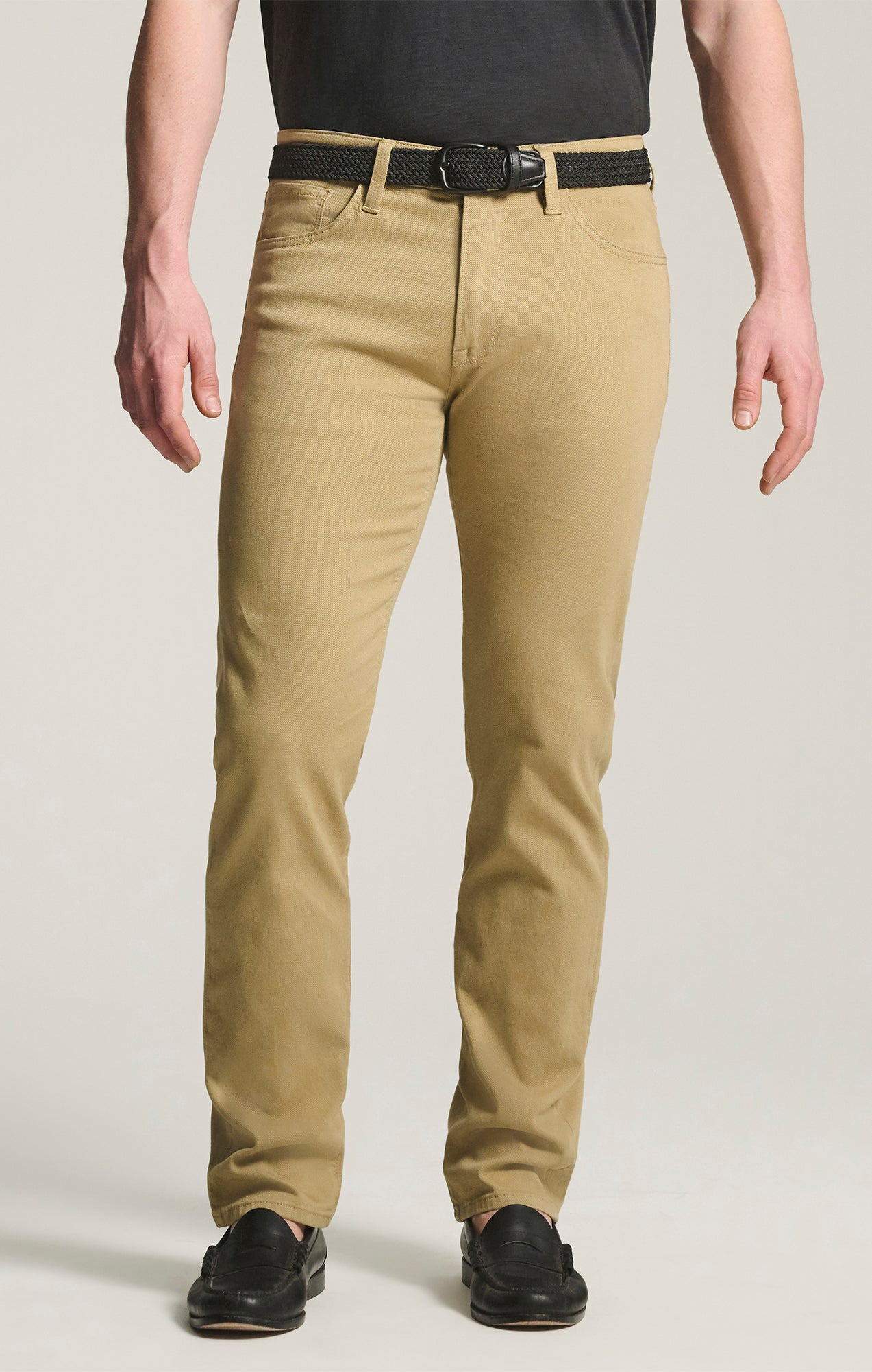 Courage Straight Leg Pants in Beige Honeycomb
