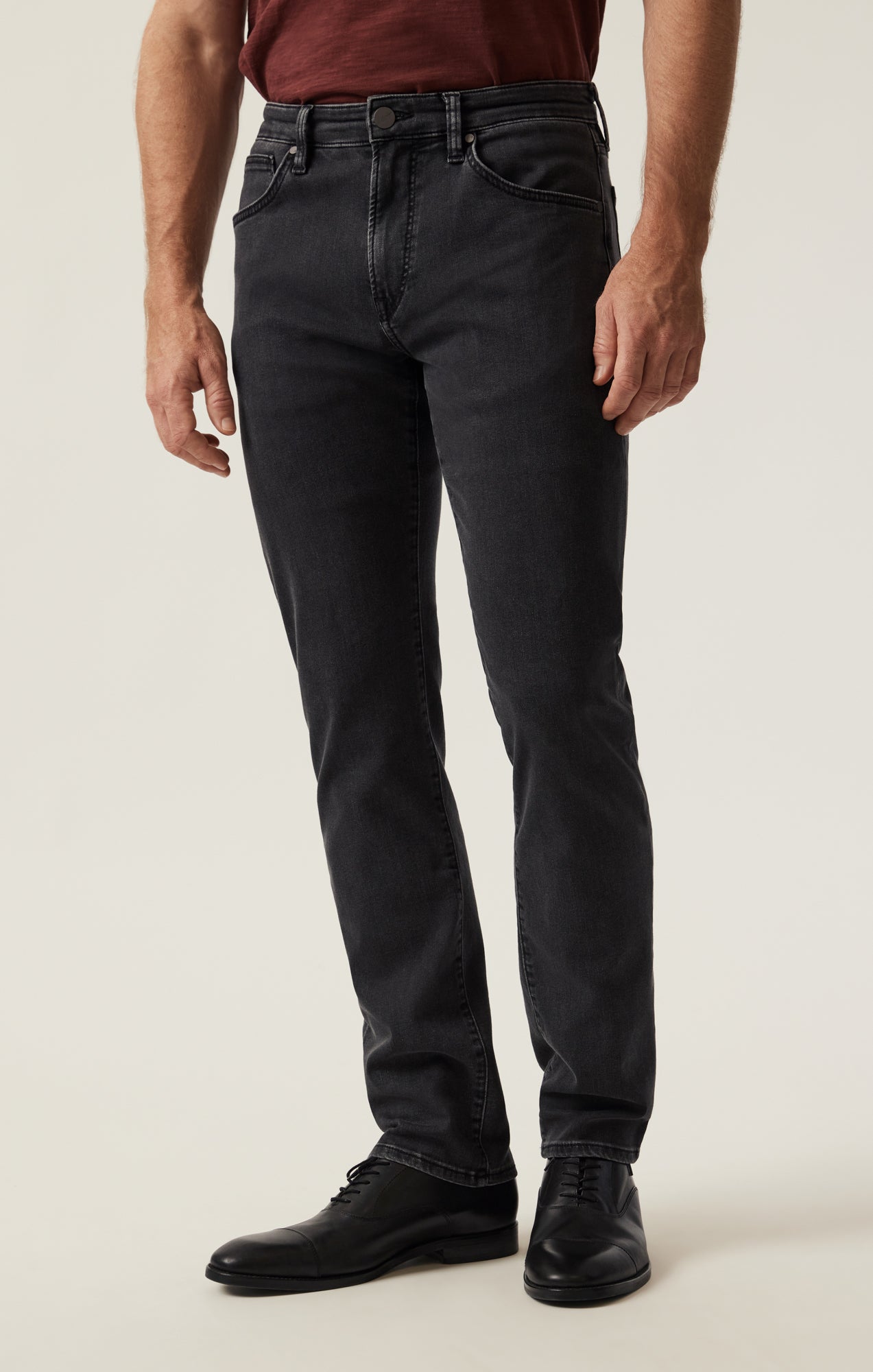 Charisma Relaxed Straight Jeans in Smoke Urban