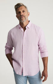 Linen Shirt In Lilac