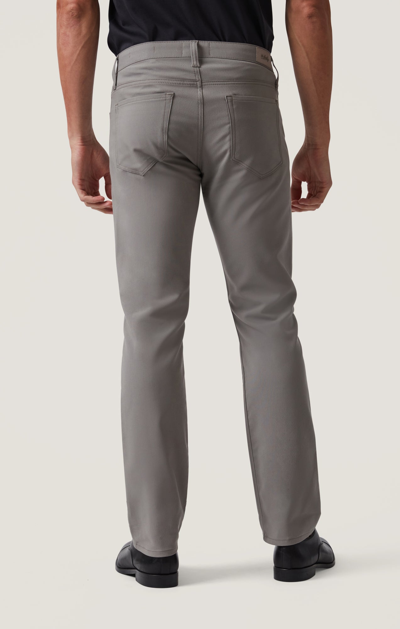 Courage Straight Leg Pants in Pewter Commuter