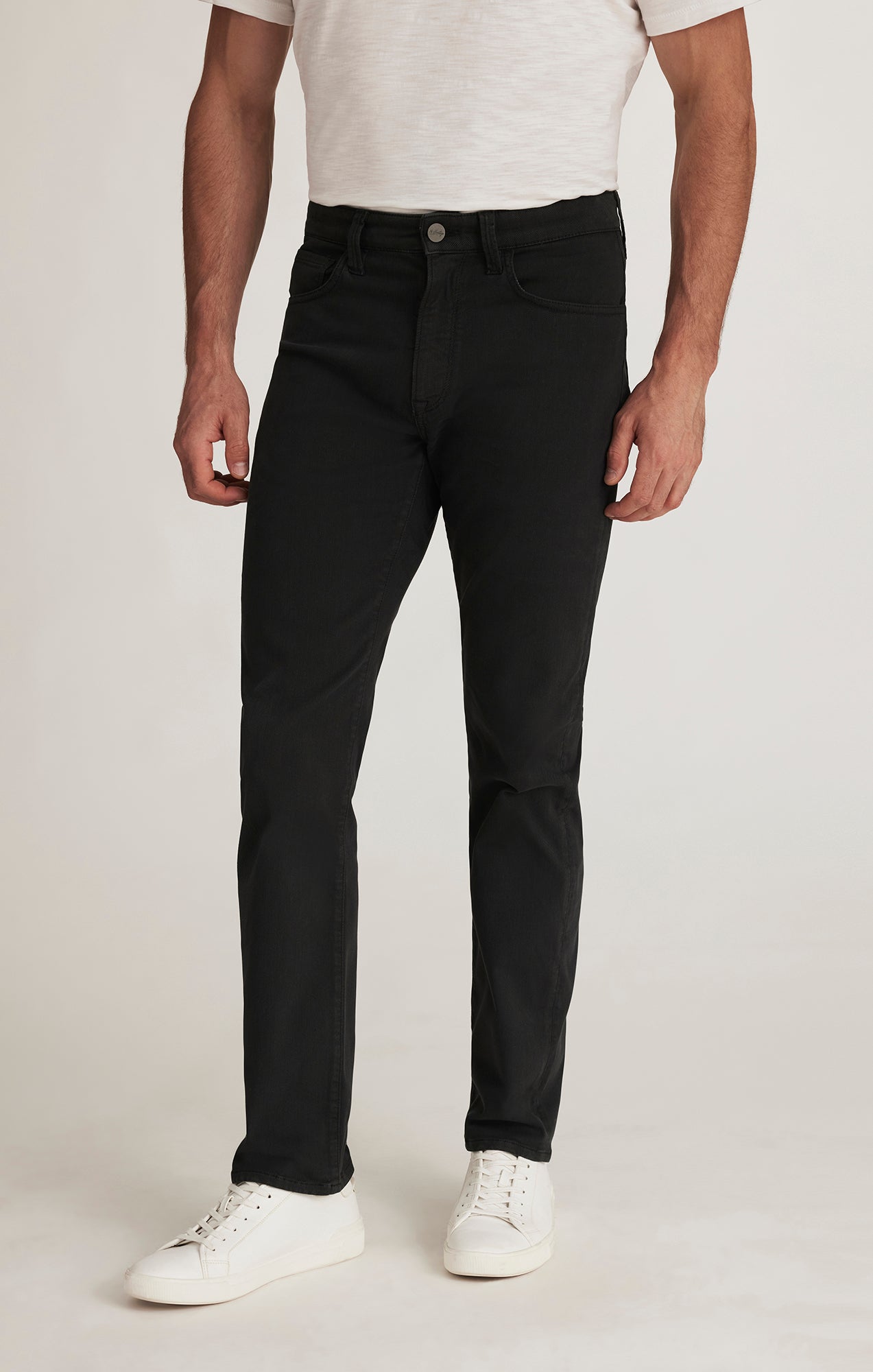 Courage Straight Leg Pants in Charcoal Diagonal