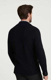 Double Face Blazer In Navy