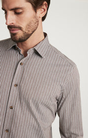 Striped Shirt in Brown
