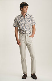 Charisma Relaxed Straight Pants In Bone Coolmax