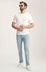 Charisma Relaxed Straight Jeans In Bleached Urban