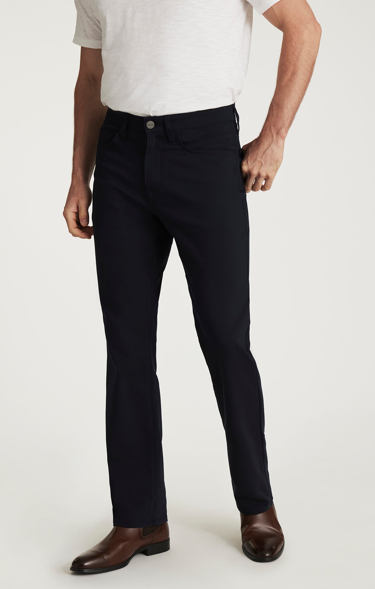 Charisma Relaxed Commuter Pants in Dark Navy