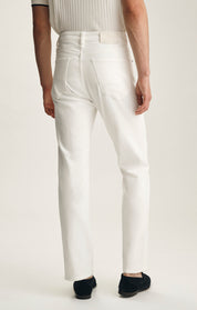 Charisma Relaxed Straight Pants In White Urban