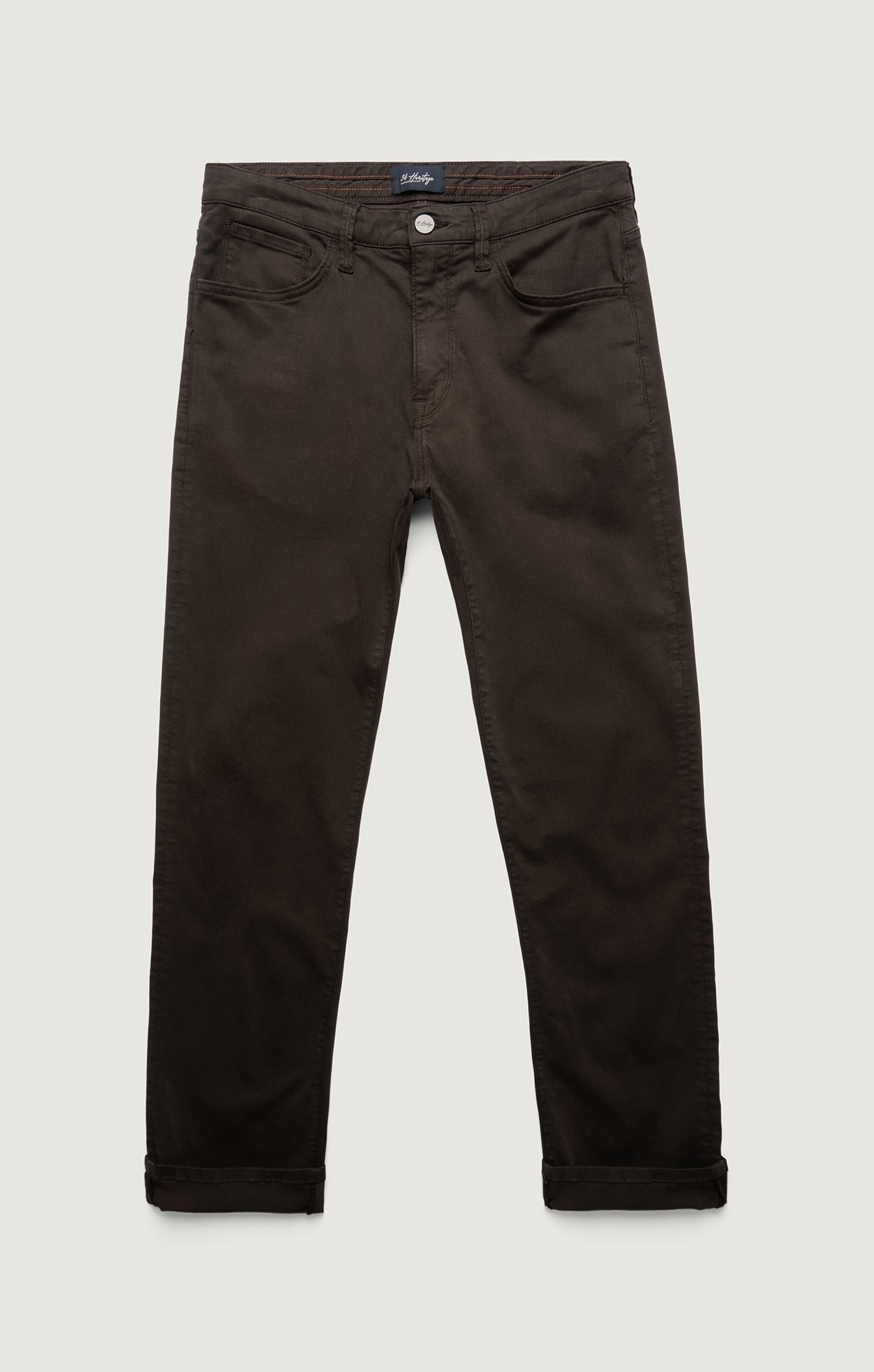Courage Straight Leg Pants in Brunette Twill