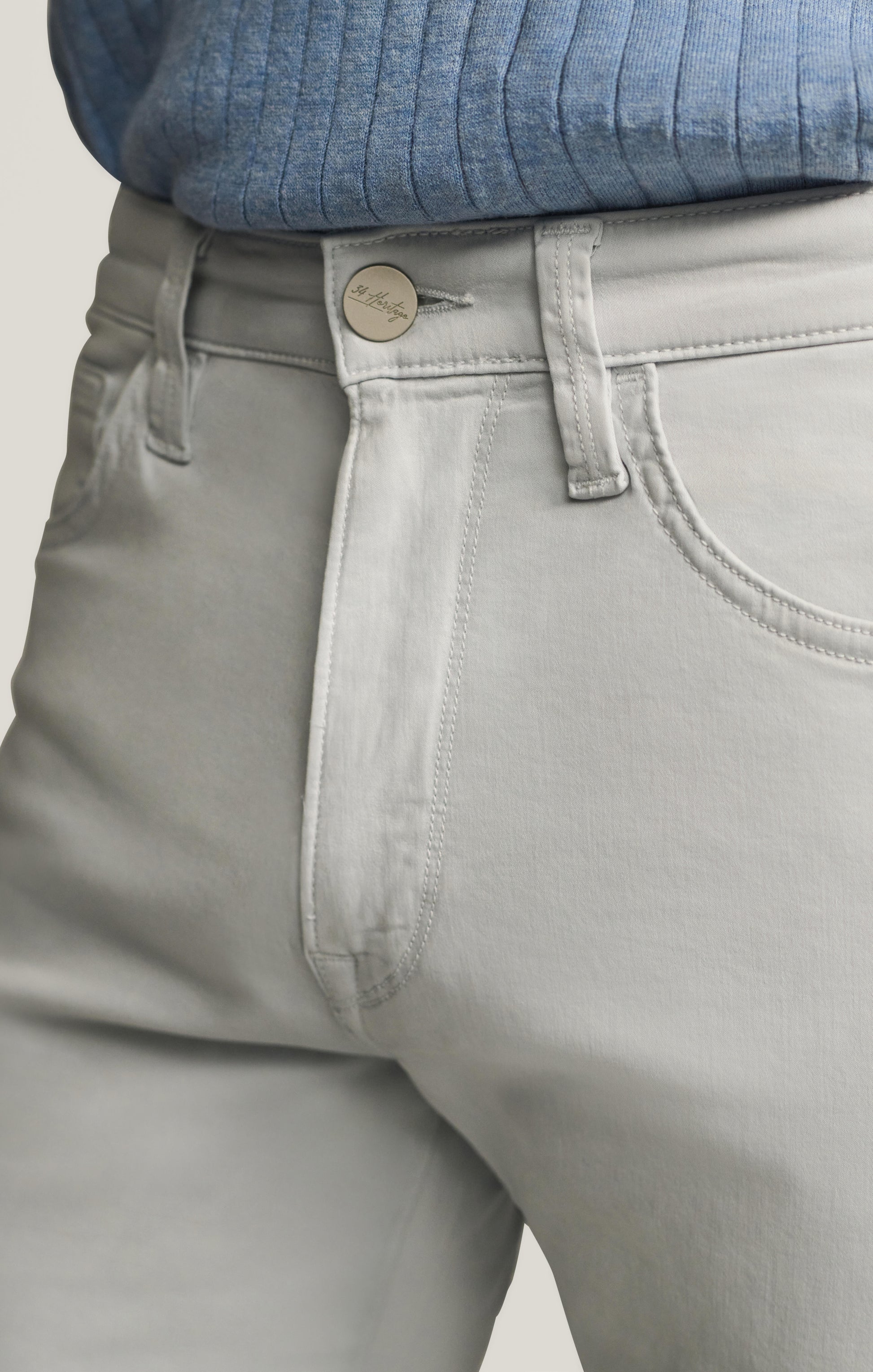 Courage Straight Leg Pants in Stone Twill