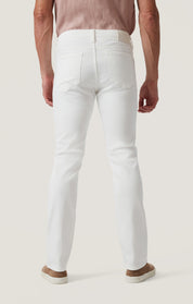 Courage Straight Leg Jeans in White Urban