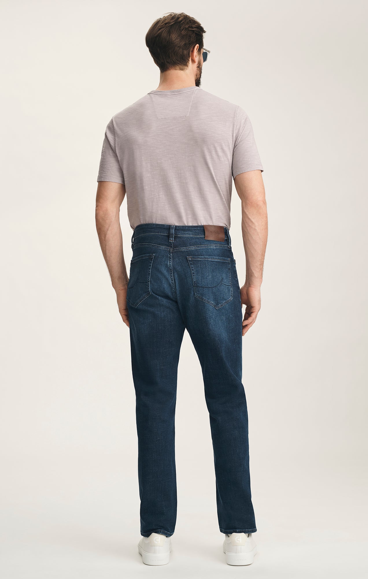 Charisma Relaxed Straight Jeans In Deep Brushed Vintage
