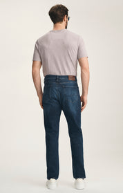 Charisma Relaxed Straight Jeans In Deep Brushed Vintage
