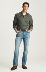 Cash Bootcut Jeans In Light Brushed Vintage