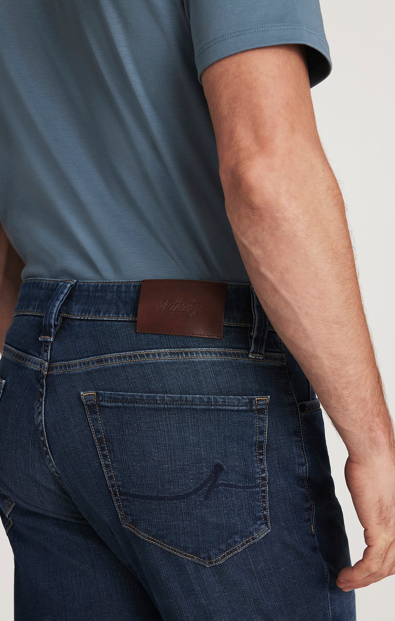 Charisma Relaxed Straight Leg Jeans In Dark Soft